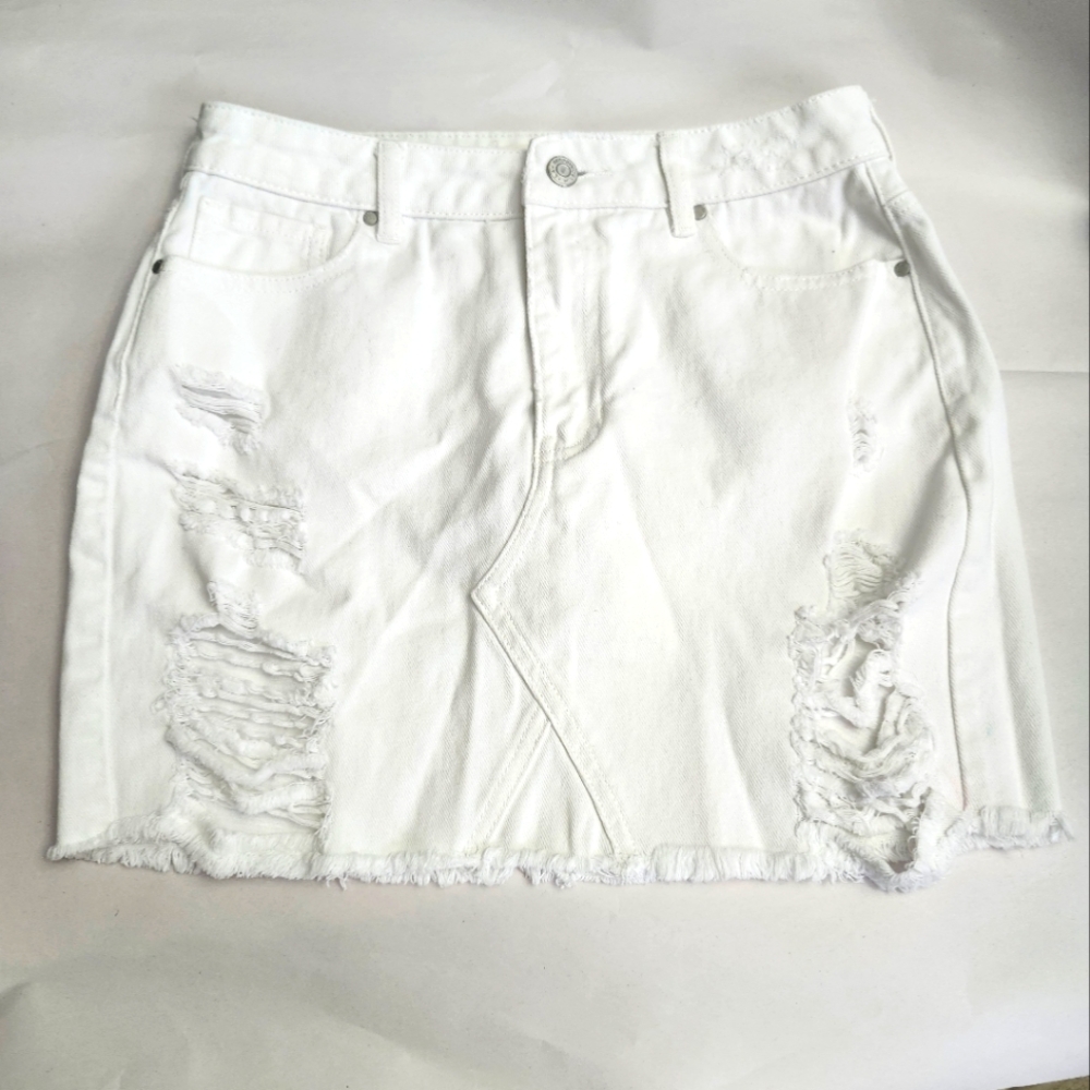 Pacsun white mini skirt size 27